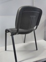 Chaise Dralon noir