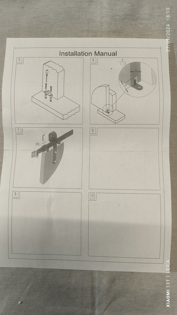 Kit rails pour porte