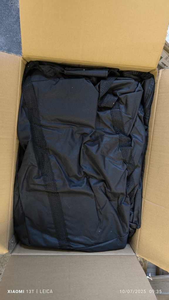 Côtés tonnelle vert clair 3x3m  300g/m²