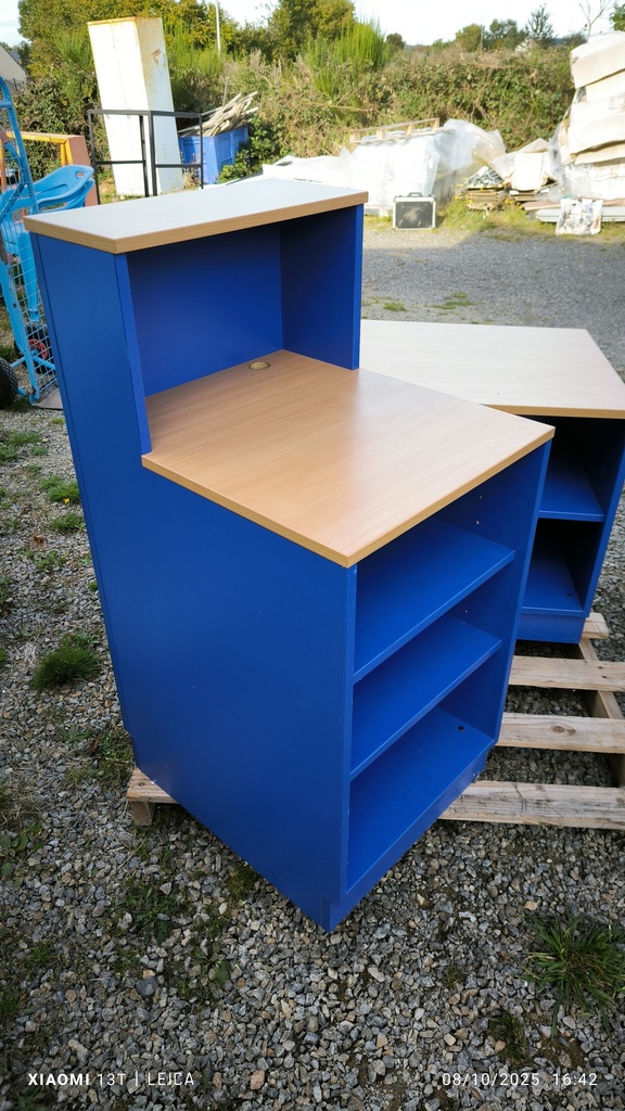 Banque d'accueil 2 éléments