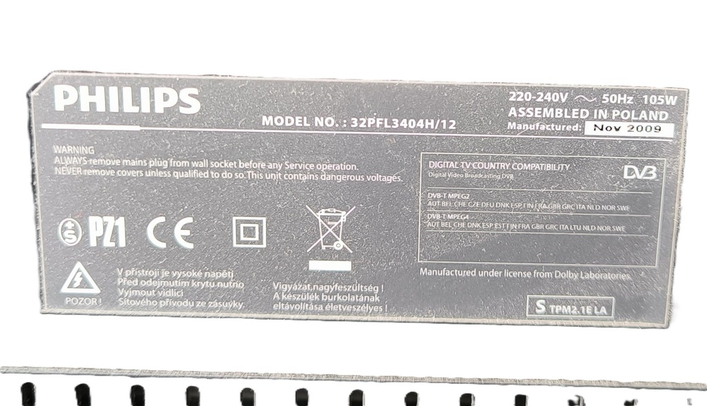 Télé Philips 81cm LCD