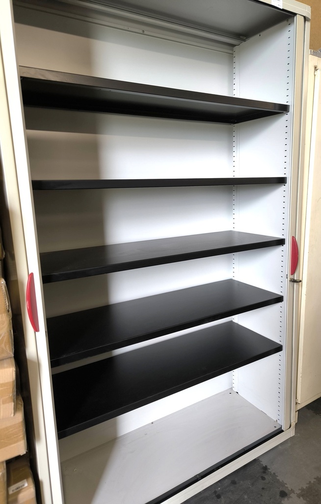 Armoire métallique 433 à rideaux