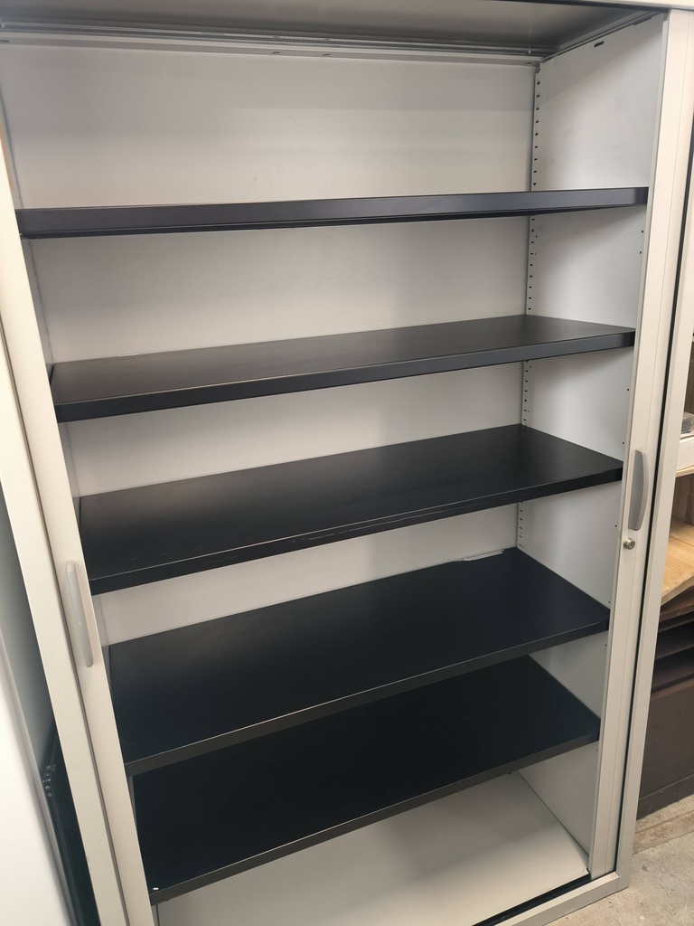 Armoire métallique 431 à rideaux