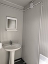 Bungalow sanitaire 6x2.5m 2022