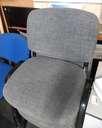 Chaise Dralon gris clair