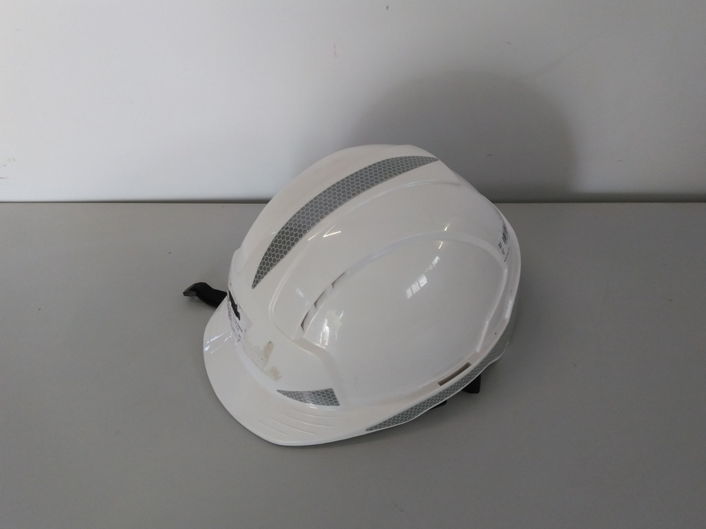 Casque de chantier blanc