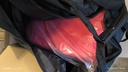 Côtés tonnelle rouge 3x3m  300g/m²