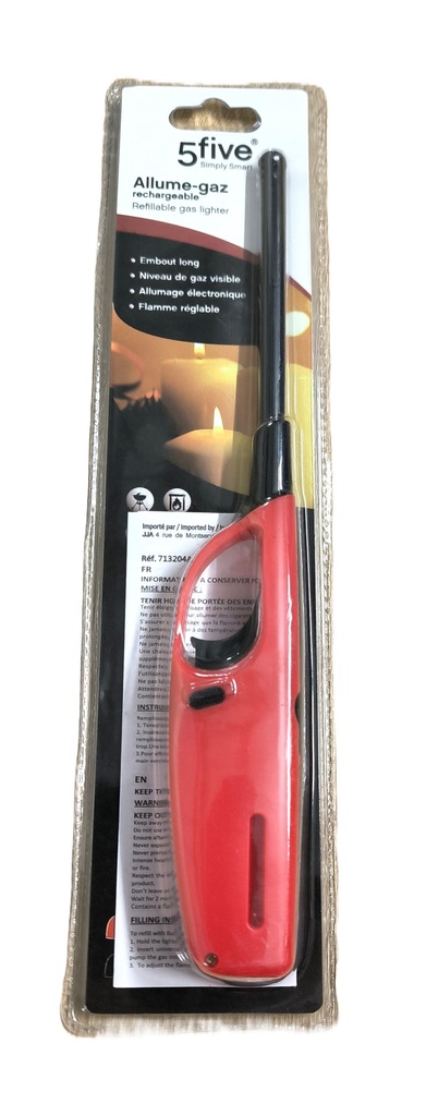 Allume gaz 5 five rechargeable
