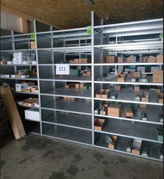 [Z20Z4] Racks/étagères 375x60x250cm (lxpxh)