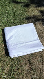 [R1C] Toit de tonnelle blanc 6x3m PVC 580g/m²