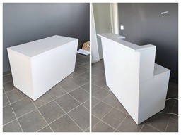 [GM] Banque d'accueil + bureau blanc